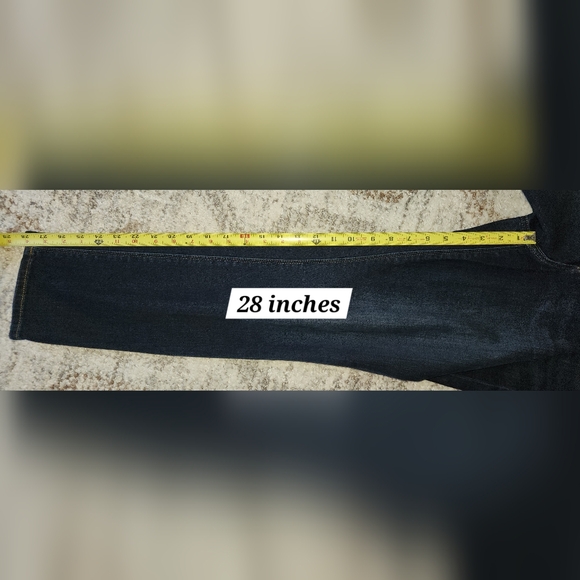 FREE SHIPPING Lucky Brand Denim Lolita Skinny Jeans 9" Mid Rise Size 8 - Picture 12 of 14